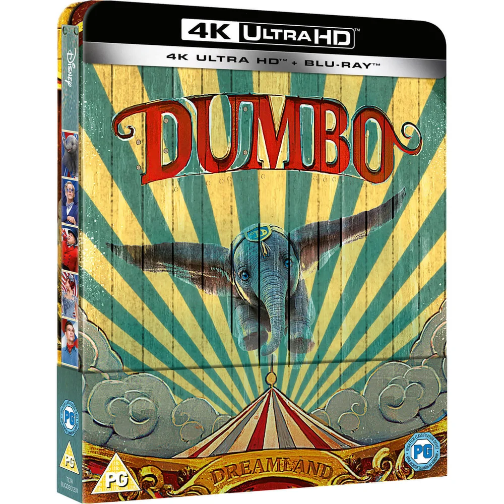 Dumbo 4K Ultra HD (Blu-Ray 2D inclus) - Coffret exclusif Zavvi en édition limitée Image 1