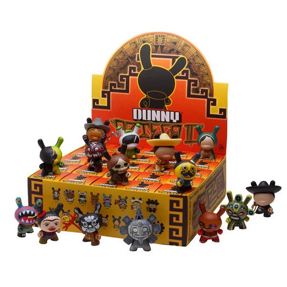 Kidrobot Dunny Azteca Series II 7,5 cm Assortiment de Figurines - 1 Figurine au hasard Image 1