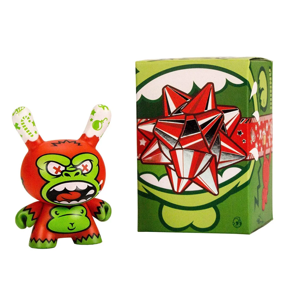 Kidrobot Dunny Holidape 3 Inch Figure Image 1