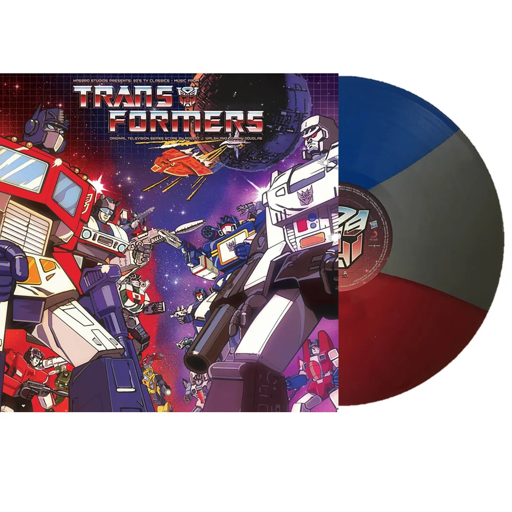 Hasbro Studios Presents '80s TV Classics: Music from The Transformers - Optimus Prime Variant Vinyl Image 1