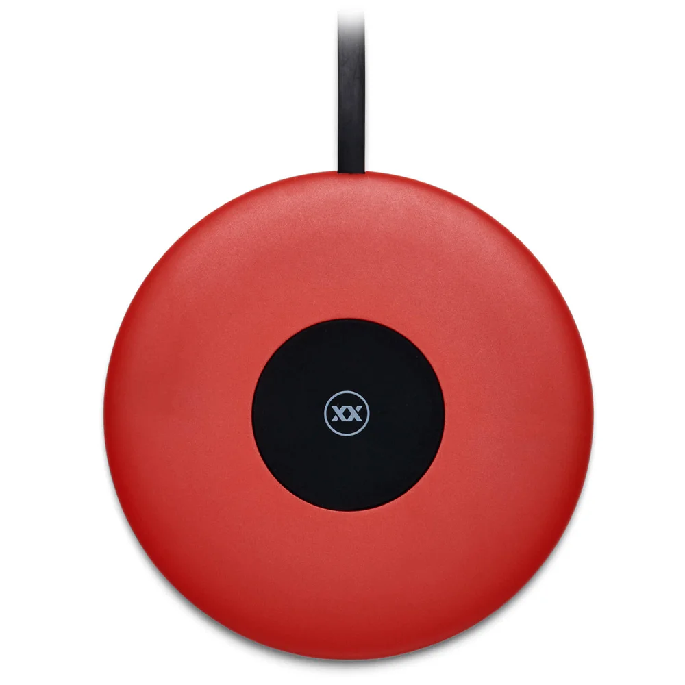 Mixx ChargeSpot Wireless Charger - Red Image 1