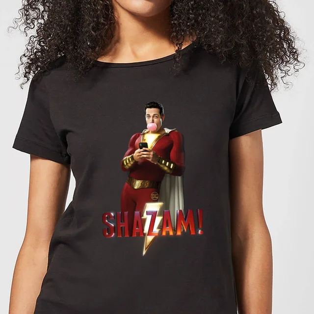 Shazam Bubble Gum Women's T-Shirt - Black