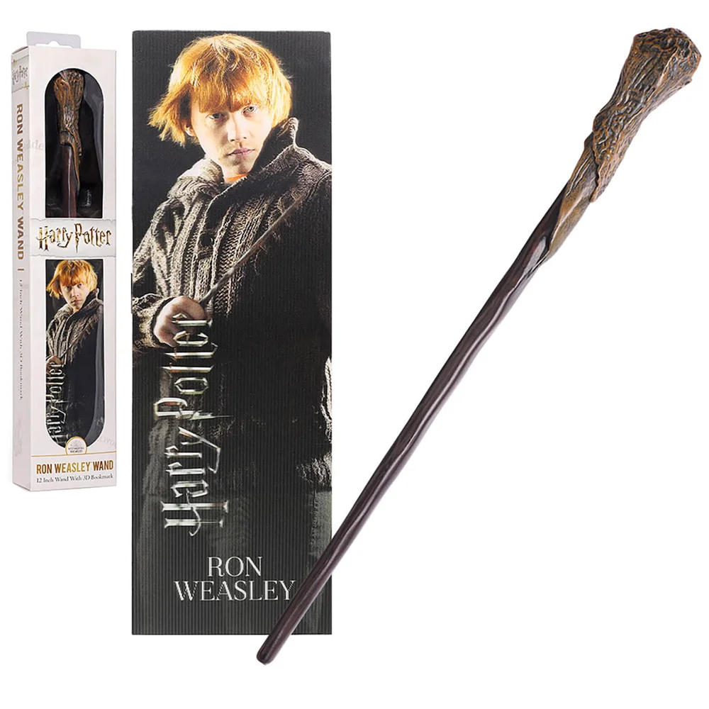 Ron Weasley baguette PVC 30 cm avec signet prismatique Image 1