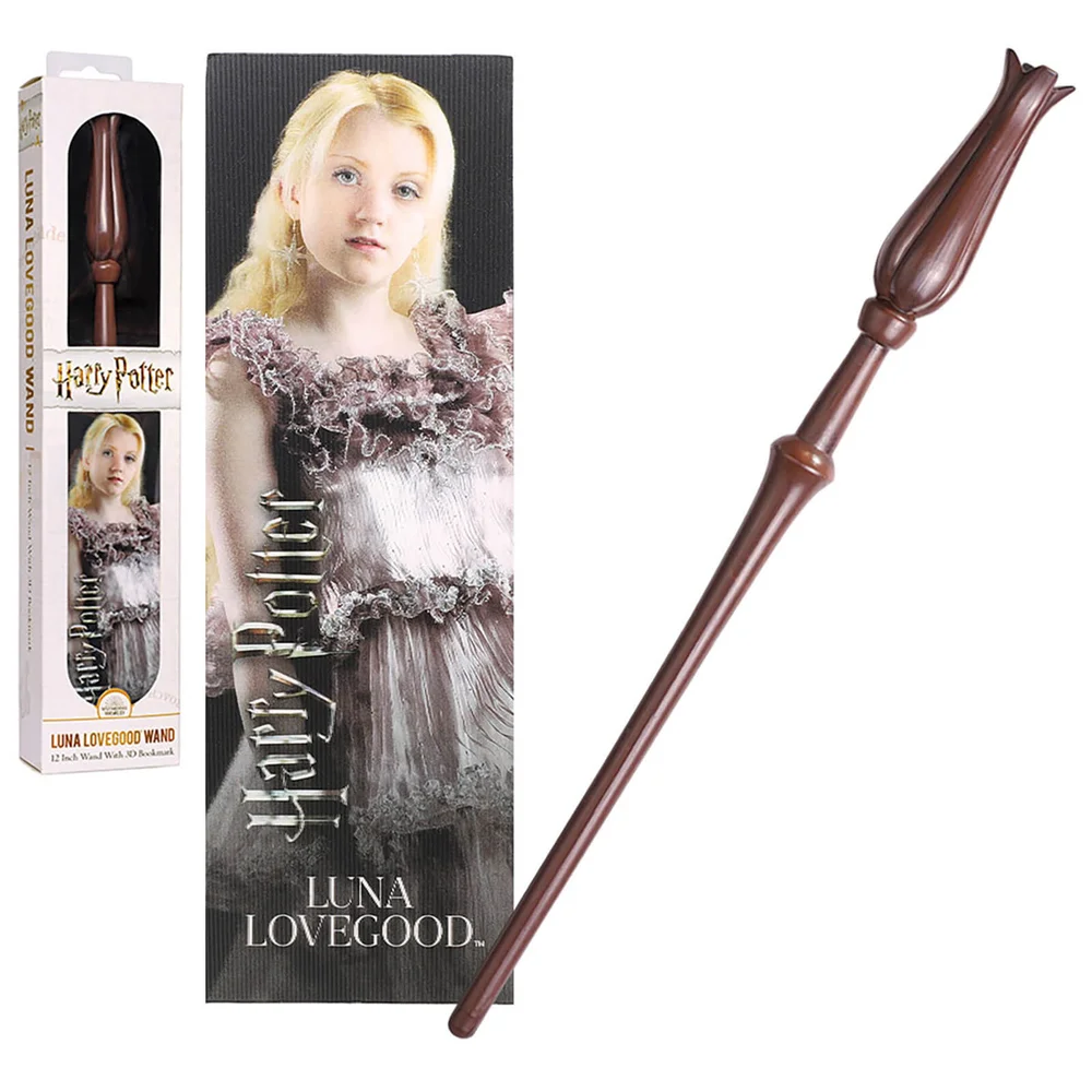 Luna Lovegood 30cm PVC Wand with Prismatic Bookmark Image 1