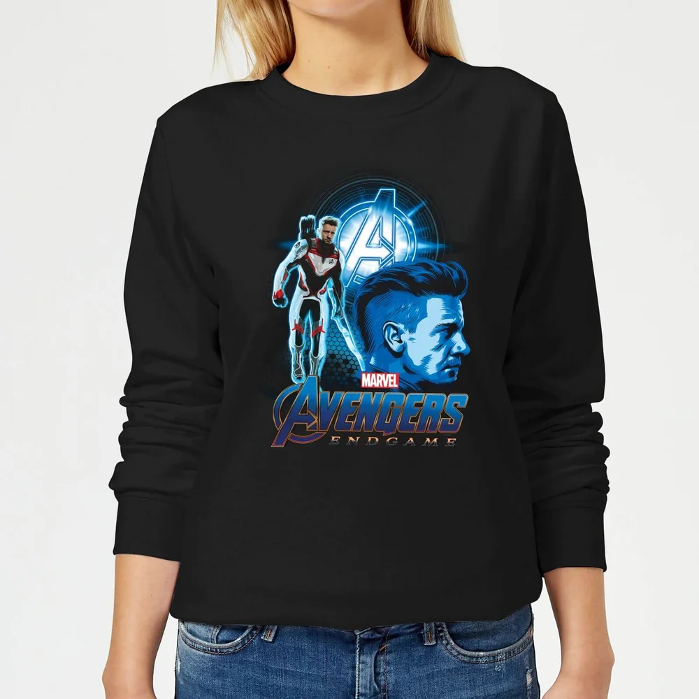 Sweat-shirt Avengers: Endgame Hawkeye Suit - Femme - Noir - XS Image 1