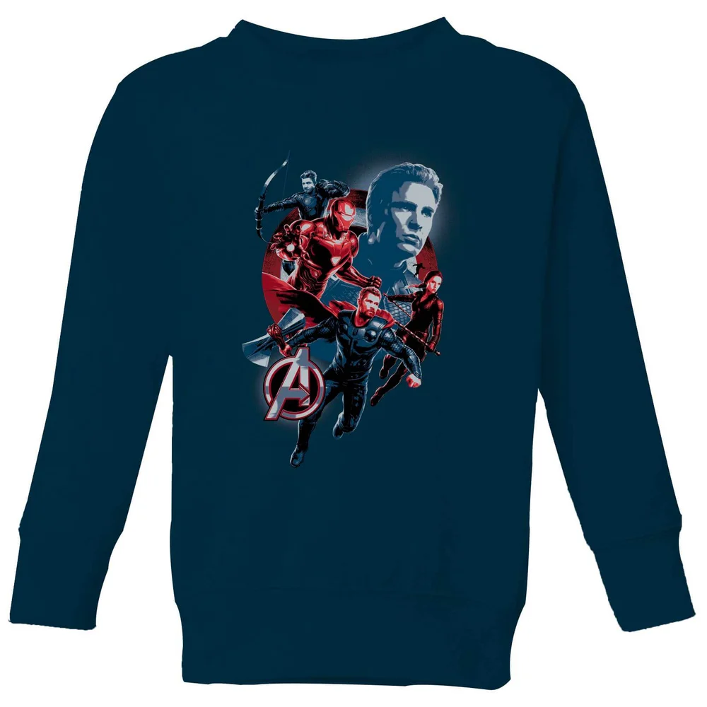 Sweat-shirt Avengers: Endgame Shield Team - Enfant - Gris - 7-8 ans Image 1