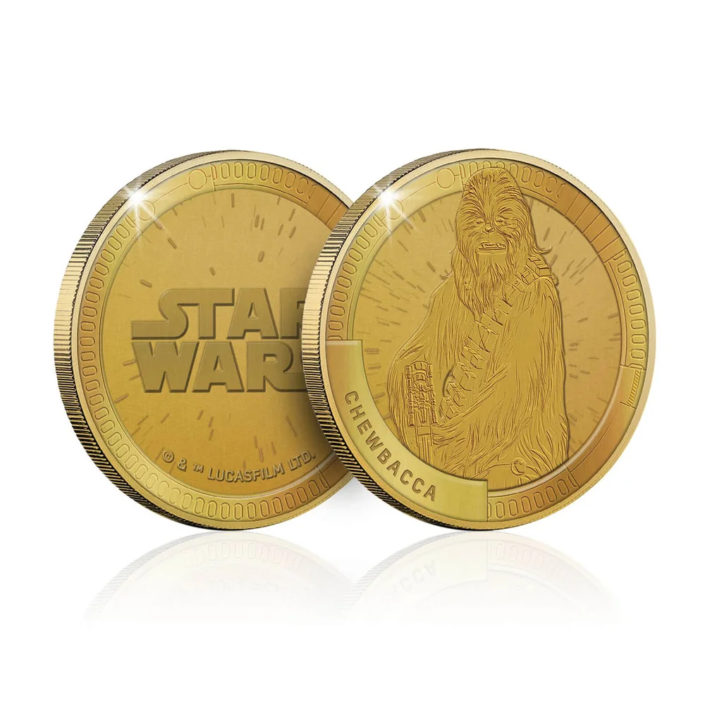 Collectable Star Wars Commemorative Coin: Chewbacca - Zavvi Exclusive (Limited to 1000) Image 1