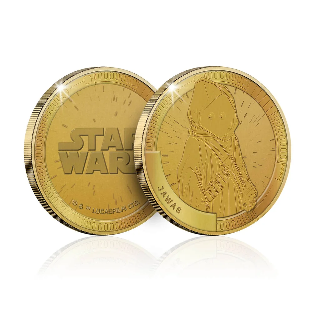 Pièce commémorative à collectionner Star Wars : Jawa - Exclusivité Zavvi (Limité à 1000) Image 1