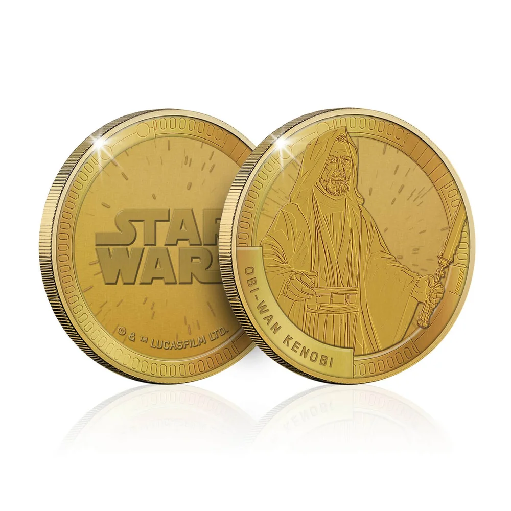 Pièce commémorative de collection Star Wars : Obi-Wan Kenobi - Exclusivité Zavvi (Limité à 1000) Image 1