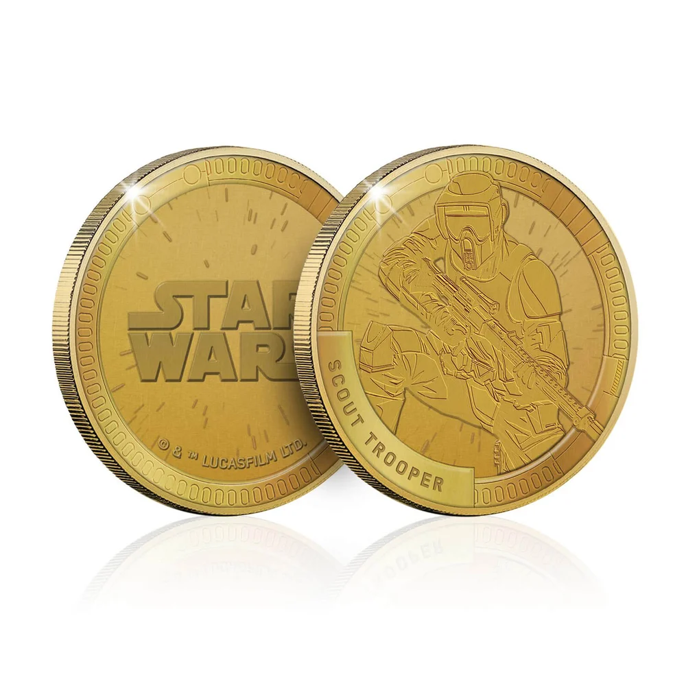 Pièce commémorative à collectionner Star Wars : Scout Trooper - Exclusivité Zavvi (Limité à 1000) Image 1