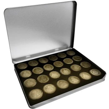 Coffret de collection de pièces commémoratives Star Wars (lot de 24) - Exclusivité Zavvi (limité à 500)