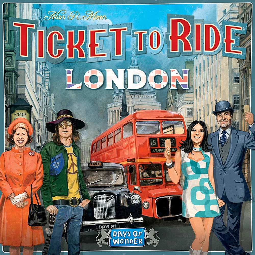 Ticket To Ride : London Jeu de plateau Image 1