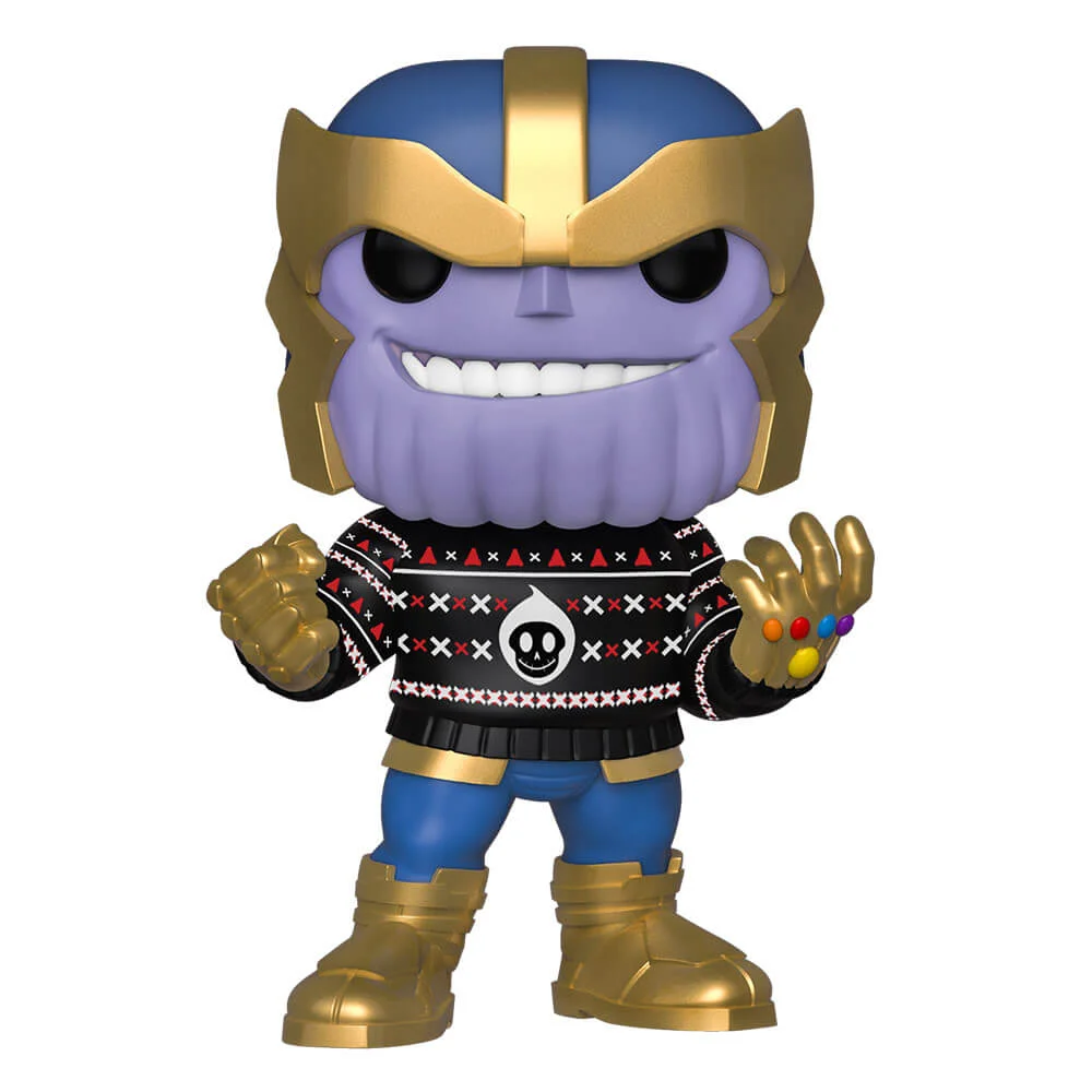 Figurine Pop! Thanos - Marvel Noël Image 1