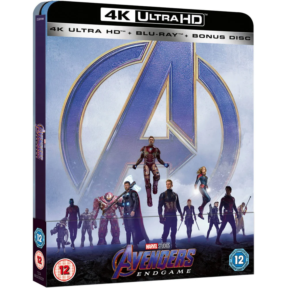 Avengers : Endgame - 4K Ultra HD Coffret exclusif Zavvi (Blu-Ray 2D inclus) Image 1