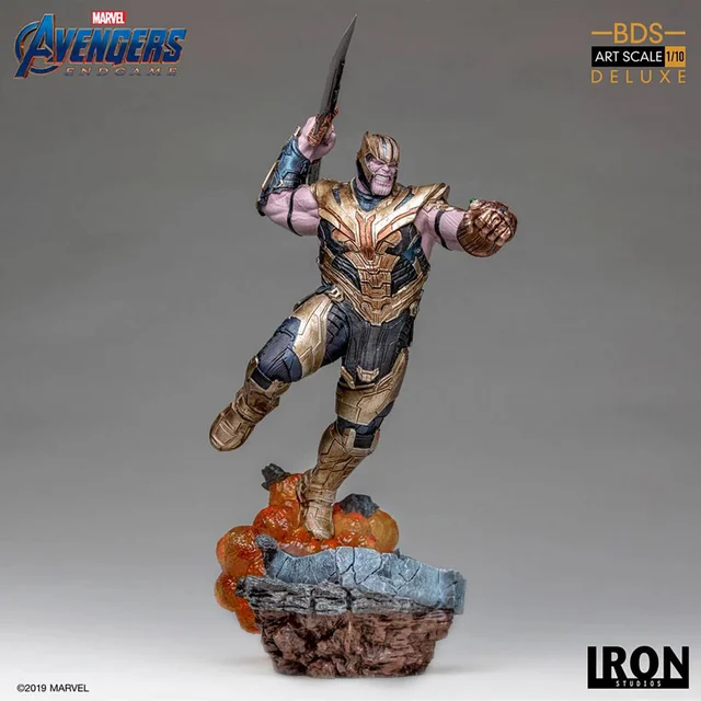 Figurine Thanos version deluxe, Avengers : Endgame, échelle BDS Art 1:10 (36 cm) – Iron Studios