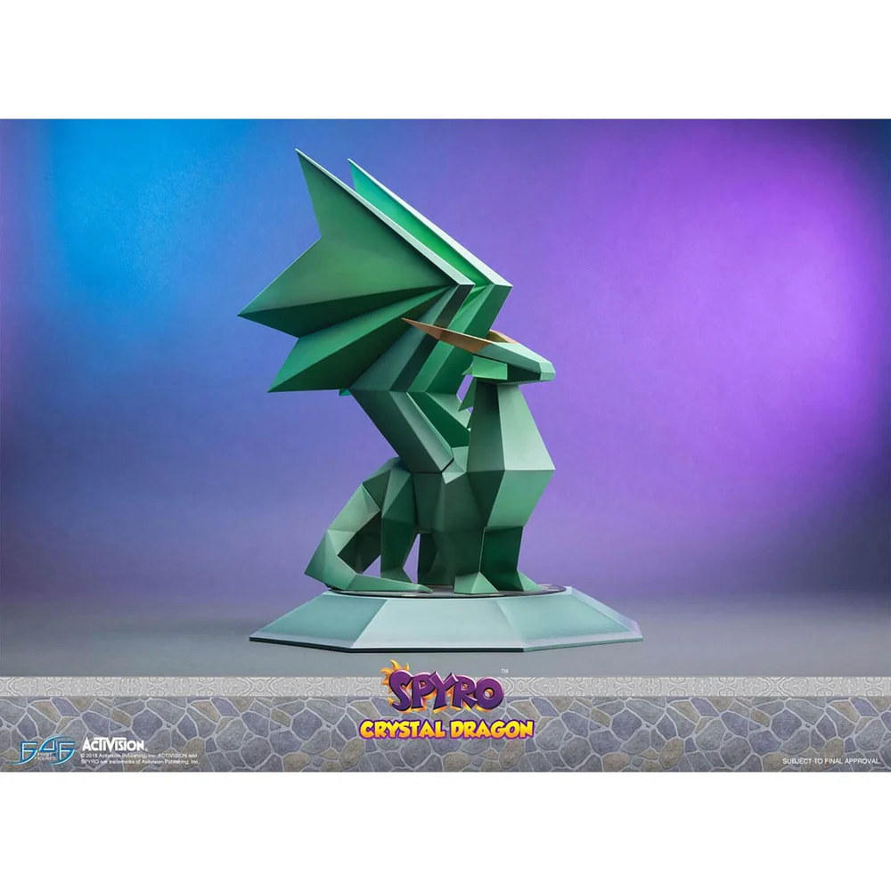 First 4 Figures Spyro the Dragon Statue Crystal Dragon 56 cm Image 1