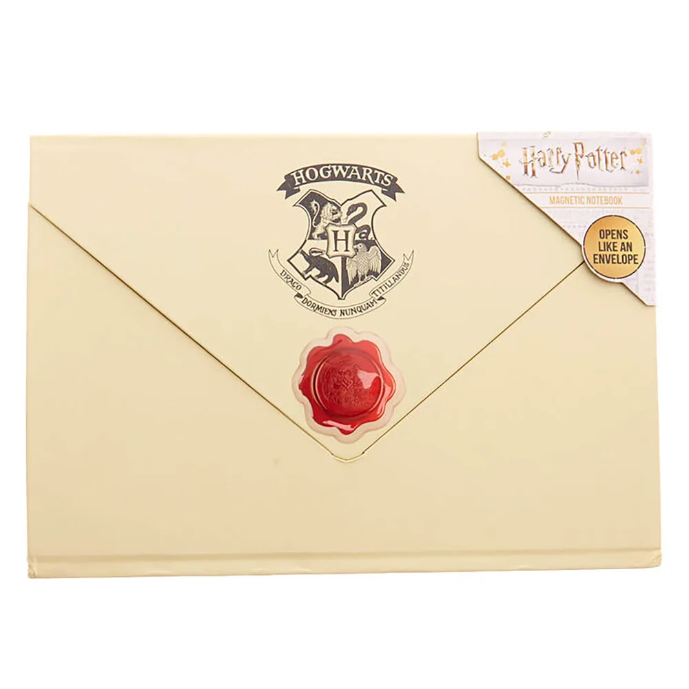 Carnet de notes à enveloppe Harry Potter - Crème Image 1