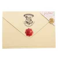 Carnet de notes à enveloppe Harry Potter - Crème