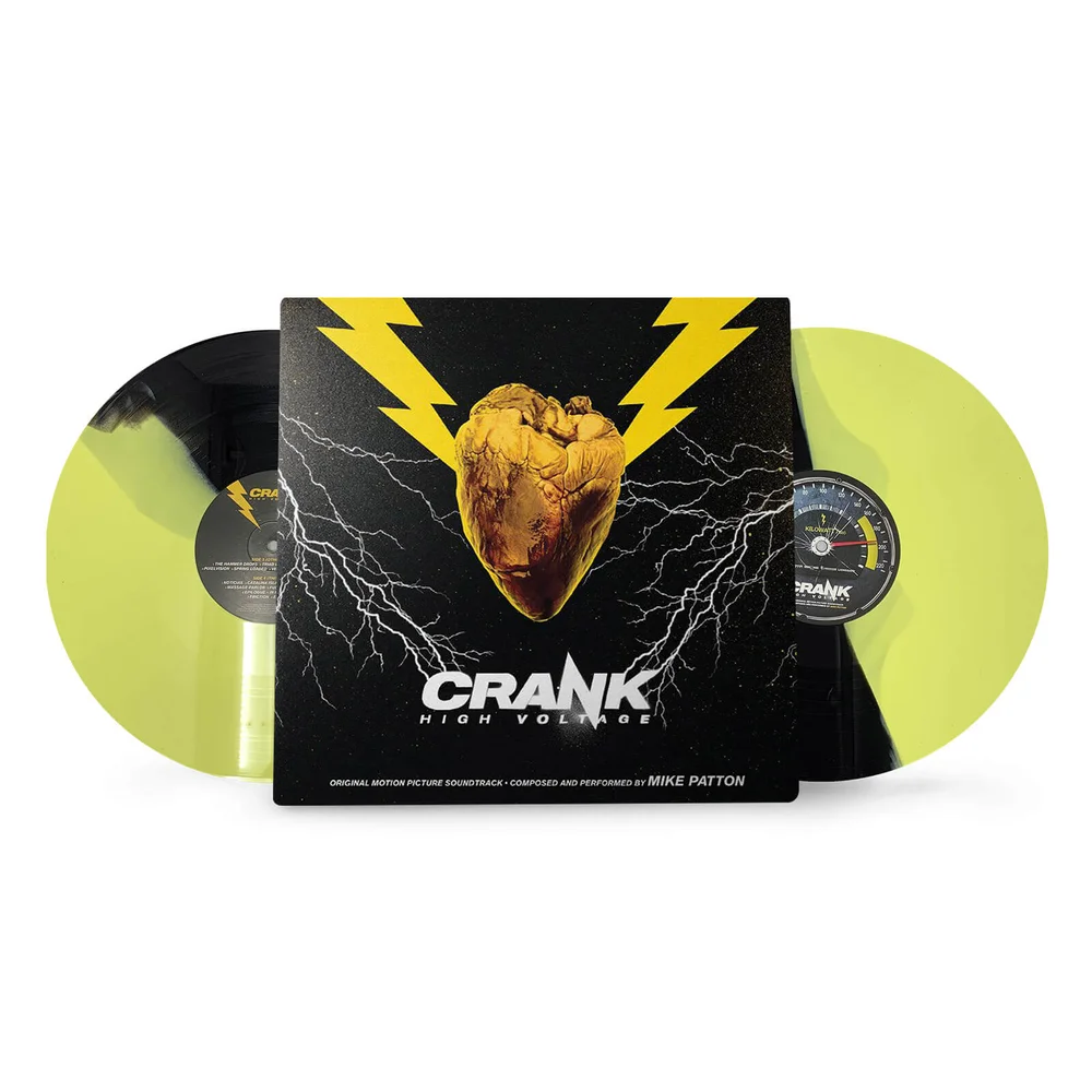 Crank : High Voltage (Variante noire et jaune) 2xLP - Exclusivité Zavvi Image 1