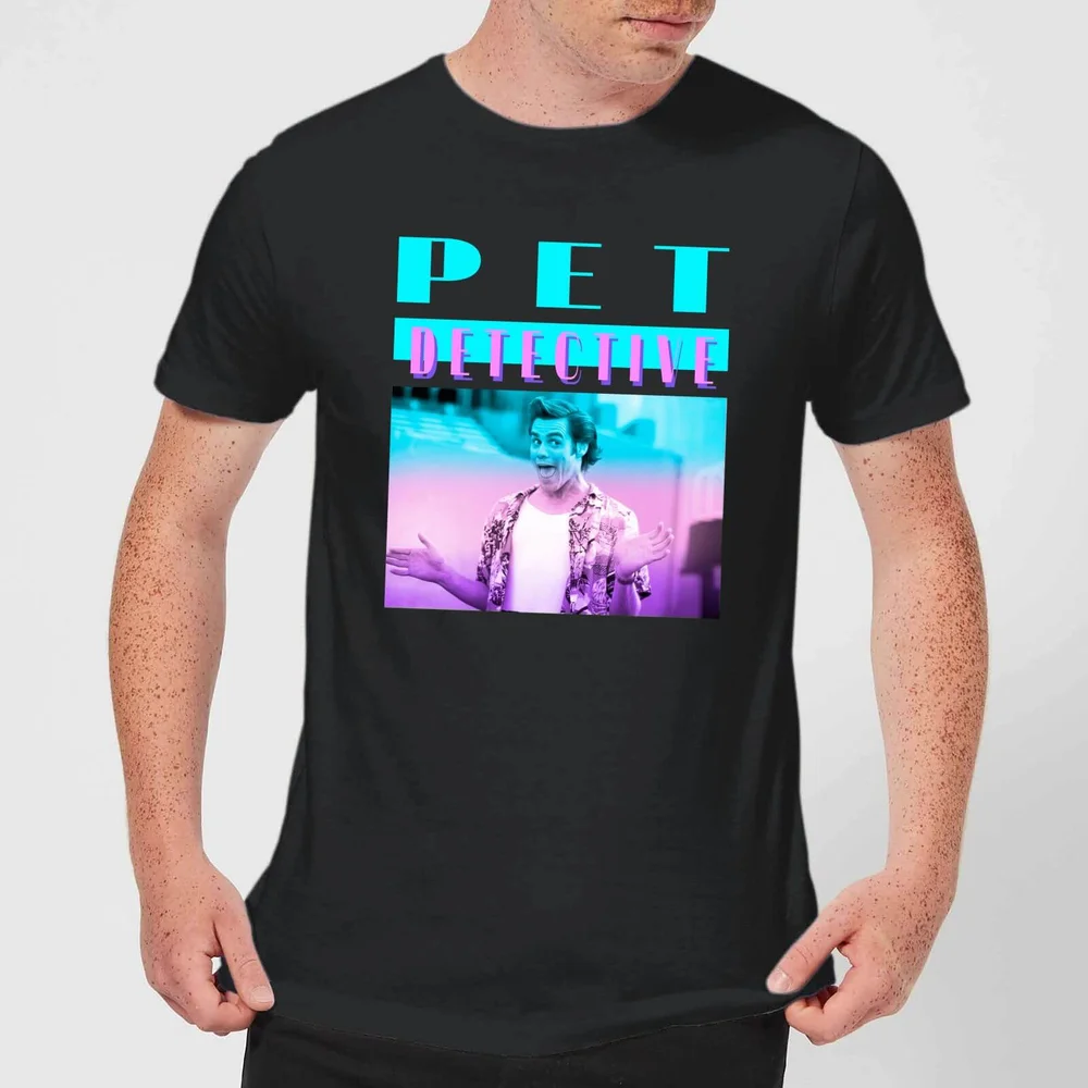 Ace Ventura Neon Men's T-Shirt - Black - 5XL Image 1