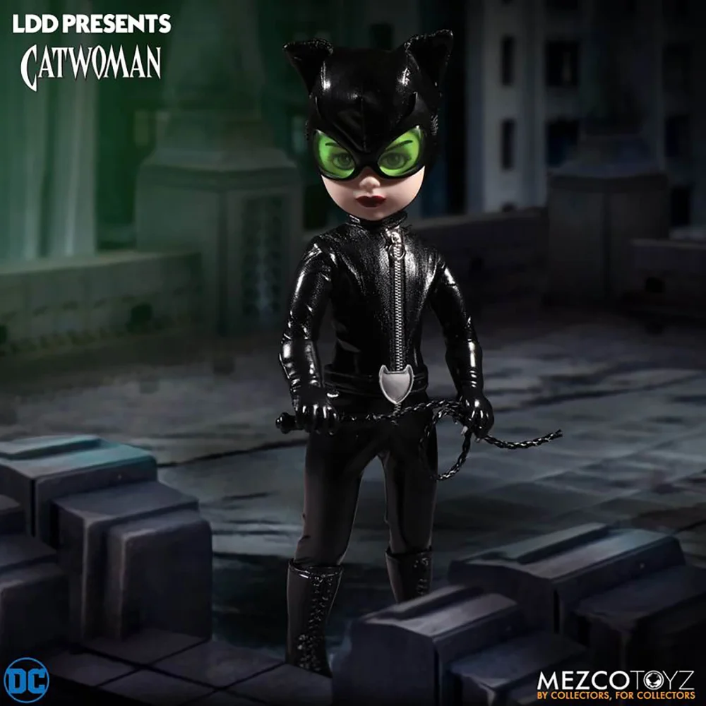 Figurine Catwoman, Living Dead Dolls, DC Universe – Mezco Image 1