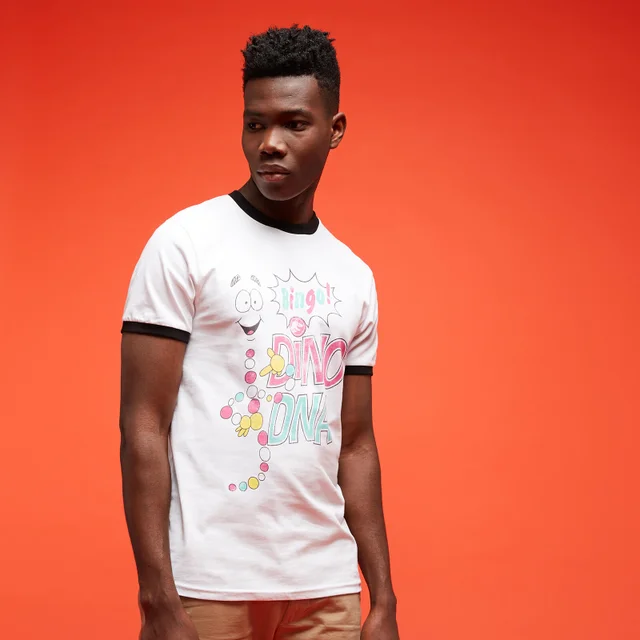 Jurassic Park Primal Mr. ADN T-Shirt Unisex - Blanc & Noir