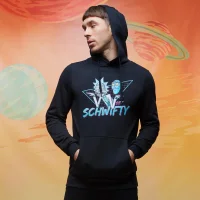 Sweat à capuche - Rick and Morty Get Schwifty - Noir