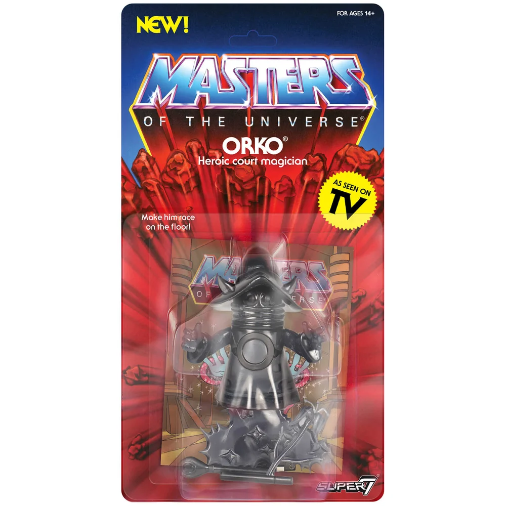 Super 7 Masters of the Universe Vintage Figure Wave 4 (Orko Shadow) Image 1