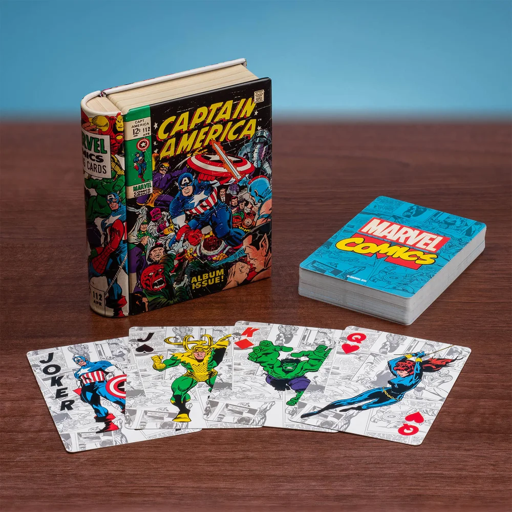 Cartes à jouer Livre – Marvel Comics Image 1