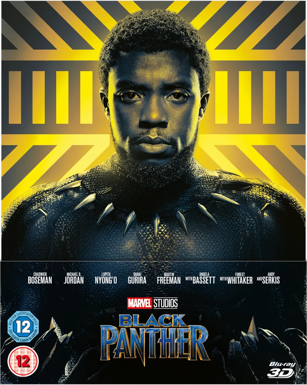 Exclusivité Zavvi: Black Panther 3D (Blu-ray 2D Inclus) Édition Limitée Lenticulaire Image 1