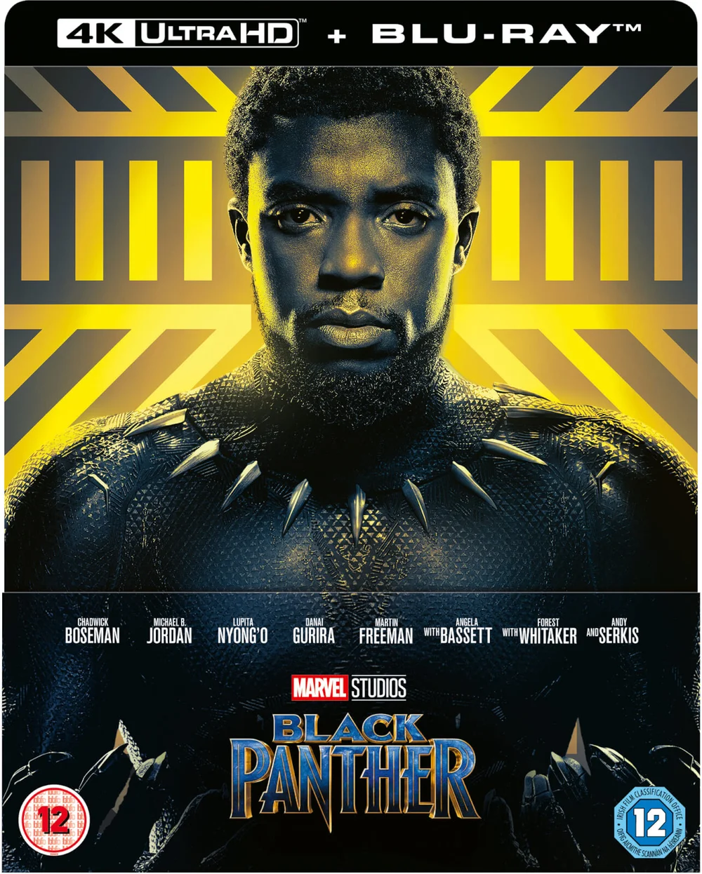 Black Panther 4K Ultra HD (Blu-ray 2D inclus) - Coffret édition lenticulaire exclusivité Zavvi Image 1