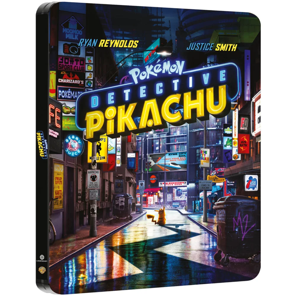 Pokémon Détective Pikachu – Steelbook 4K Édition Limitée (Blu-ray 2D inclus) Image 1