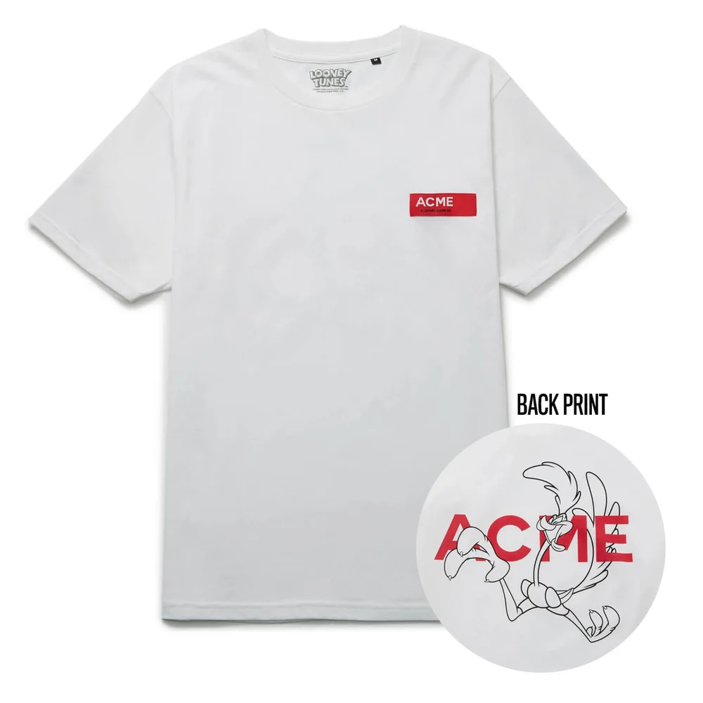 T-Shirt Looney Tunes ACME Capsule Bip Bip Contour - Blanc - S Image 1