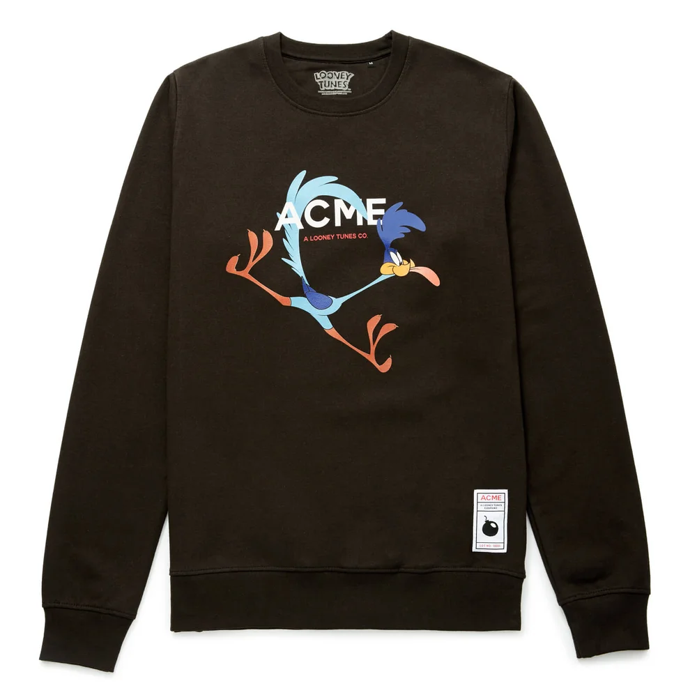 Sweat-shirt Looney Tunes ACME Capsule Bip Bip Tongue - Noir - S Image 1