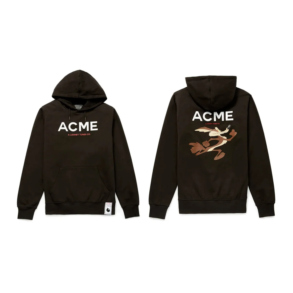 Sweat à Capuche Looney Tunes ACME Capsule Coyote Run - Noir - S Image 1