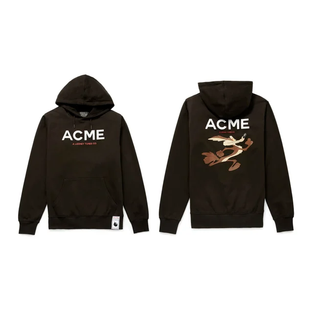 Sweat à Capuche Looney Tunes ACME Capsule Coyote Run - Noir