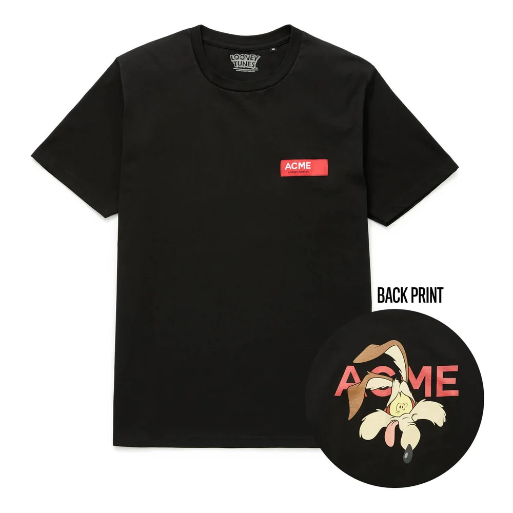 T-Shirt Looney Tunes ACME Capsule Coyote Visage - Noir - S Image 1