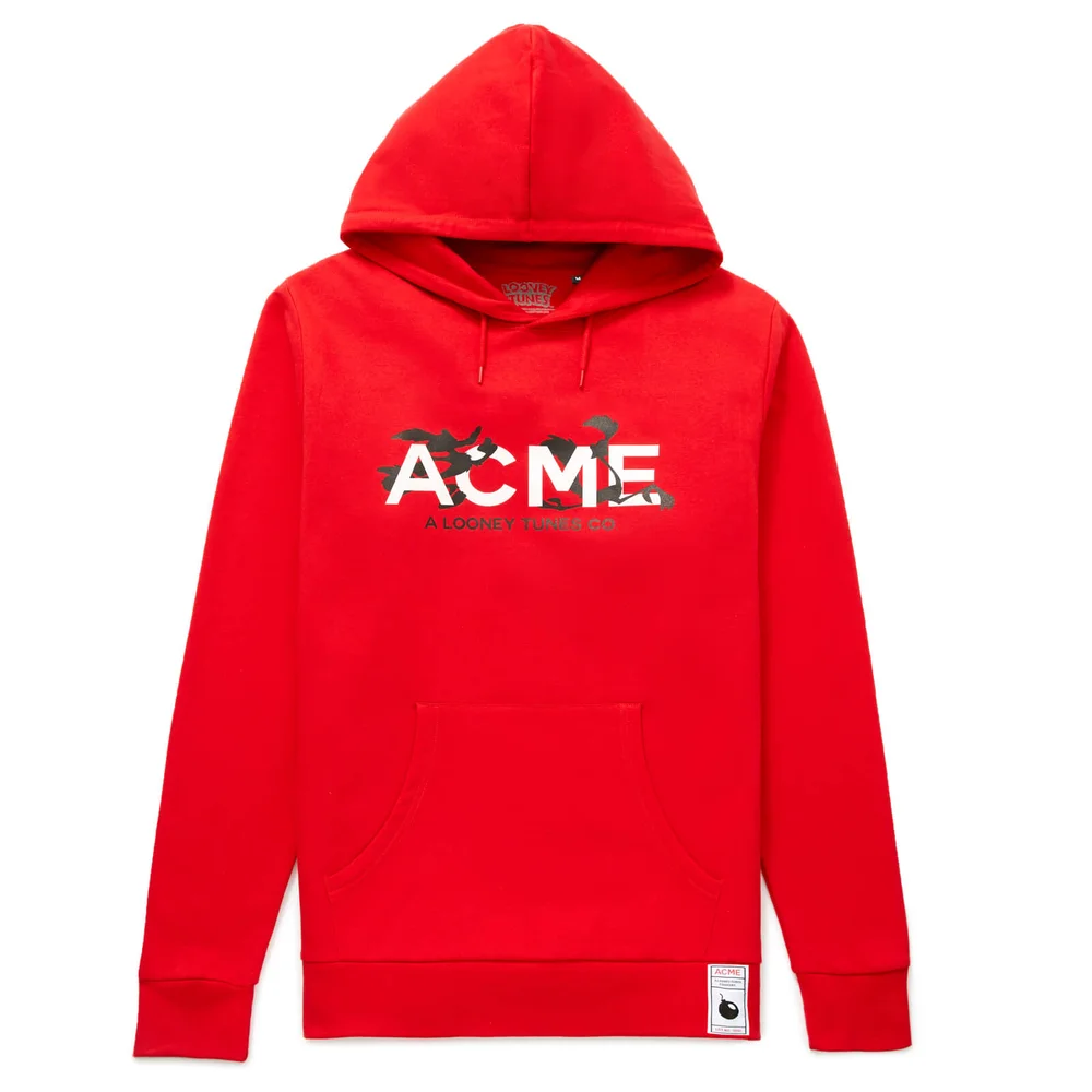 Sweat à Capuche Looney Tunes ACME Capsule Chase - Rouge - S Image 1