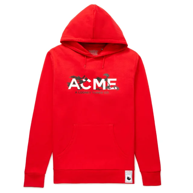 Sweat à Capuche Looney Tunes ACME Capsule Chase - Rouge