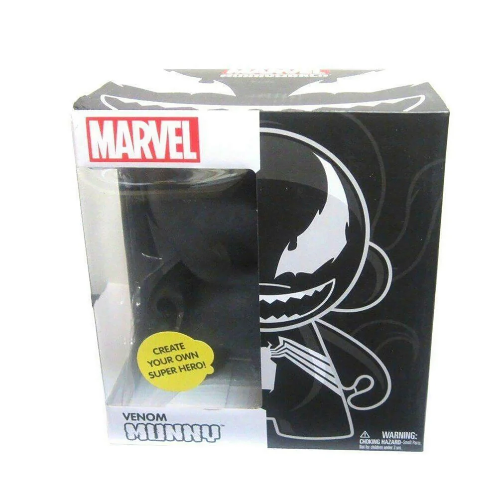 Kidrobot Munnyworld 18 cm Marvel Venom Munny DIY Figurine en vinyle Image 1