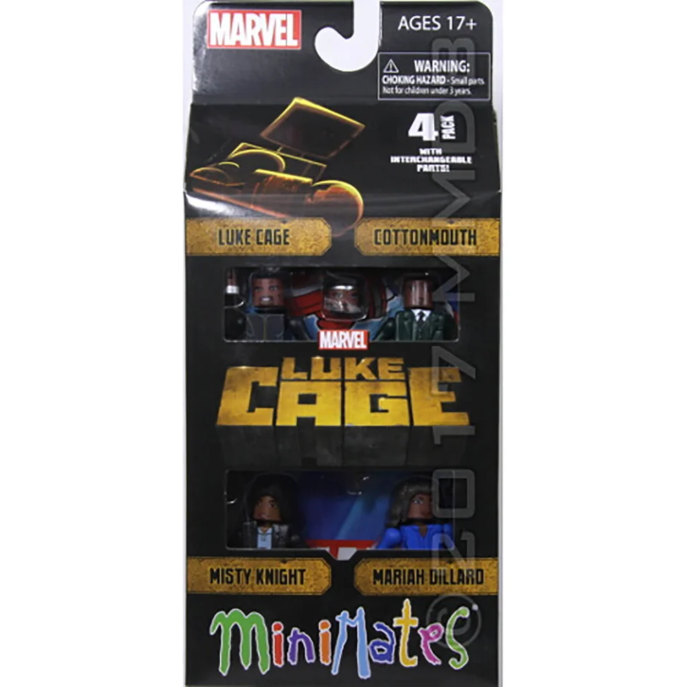 Minimates Marvel Defenders Netflix Luke Cage Figurine Image 1