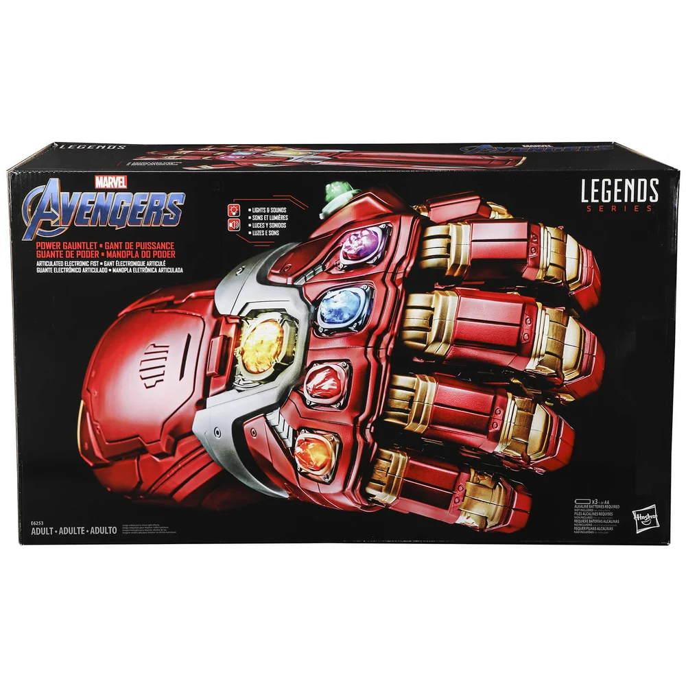 Gant de l'Infini électronique articulé Hasbro Marvel Legends Series Avengers : Endgame Image 1