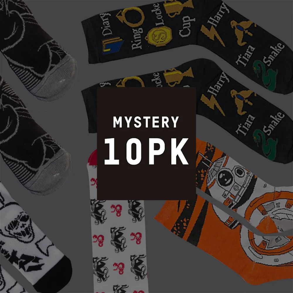 Chaussettes Geek Mystères - 10 paires Image 1