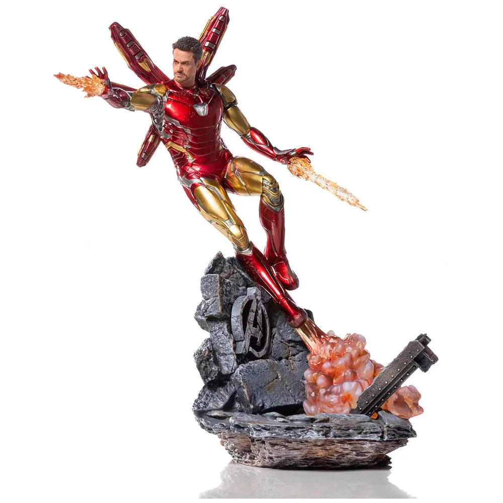 Figurine Iron Man Mark LXXXV, Avengers : Endgame, version deluxe, BDS Art échelle 1:10 (29 cm) – Iron Studios Image 1