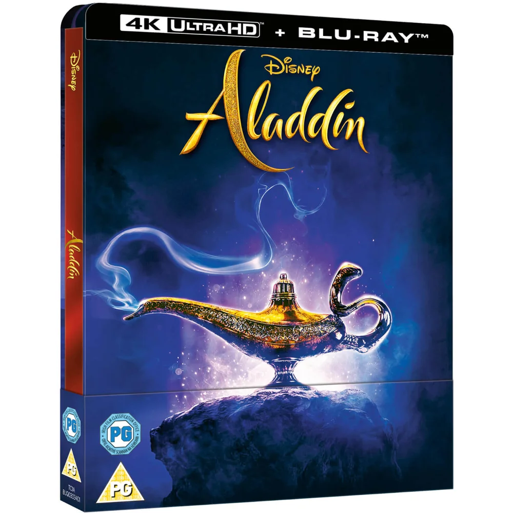 Exclusivité Zavvi : Steelbook Aladdin 4K Ultra HD (Blu-Ray 2D inclus) Image 1