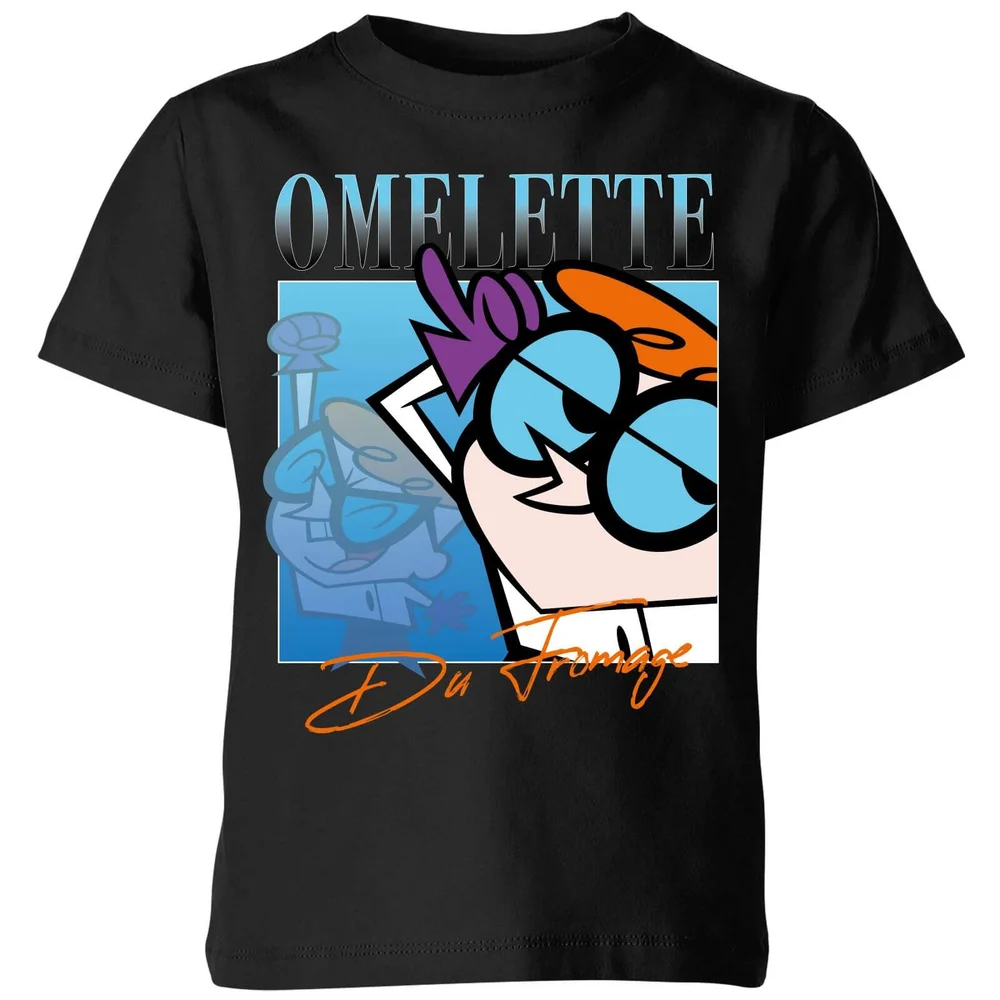 Cartoon Network Spin Off T-Shirt Enfant Le Laboratoire de Dexters 90's Photoshoot - Noir - 3-4 ans Image 1