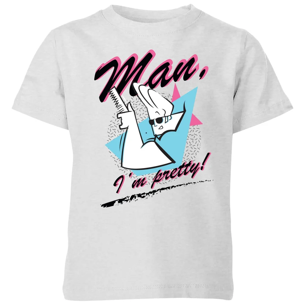 Cartoon Network Spin Off T-Shirt Enfant Johnny Bravo Qu'est ce que je suis beau - Gris - 3-4 ans Image 1