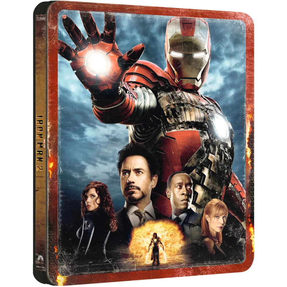 Iron Man 2 - 4K Ultra HD Coffret exclusif Zavvi Image 1