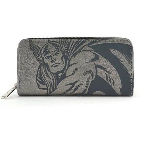 Loungefly Marvel Thor Zip Around Wallet Image 1