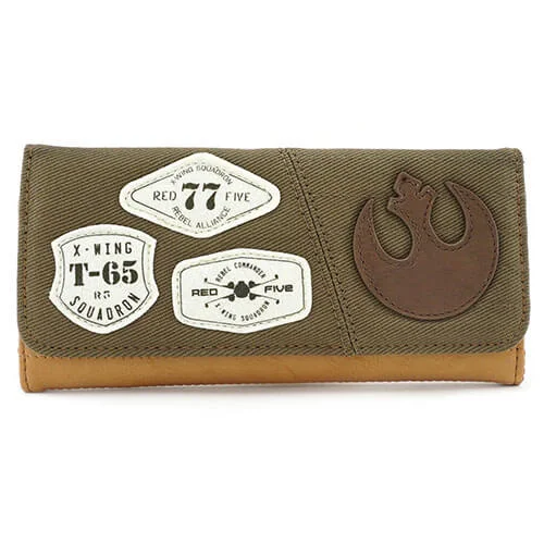 Loungefly Star Wars Rebel X-Wing Squadron Wallet Image 1